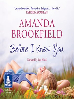 cover image of Before I Knew You